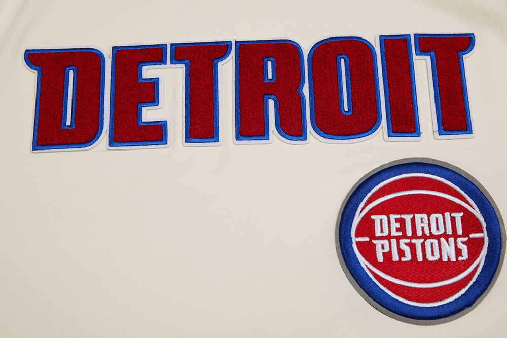 Pro Standard Adult Detroit Pistons White Retro T-Shirt product image