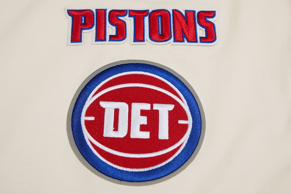Pro Standard Adult Detroit Pistons White Retro T-Shirt product image