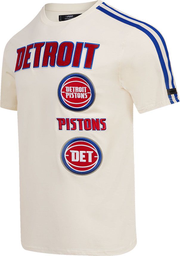 Pro Standard Adult Detroit Pistons White Retro T-Shirt product image