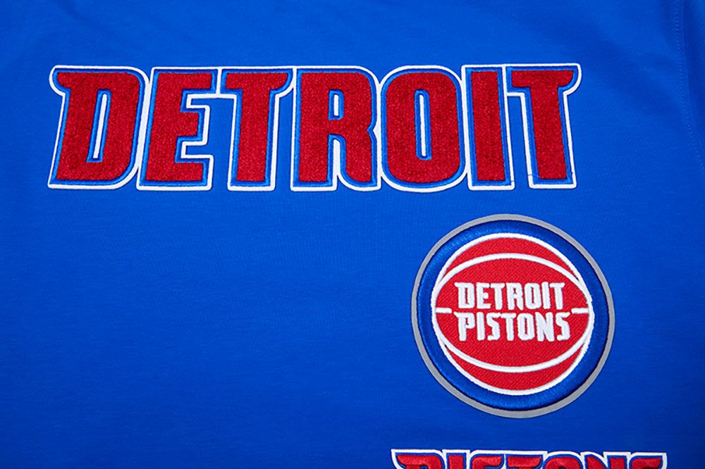 Pro Standard Adult Detroit Pistons Blue Retro T-Shirt product image