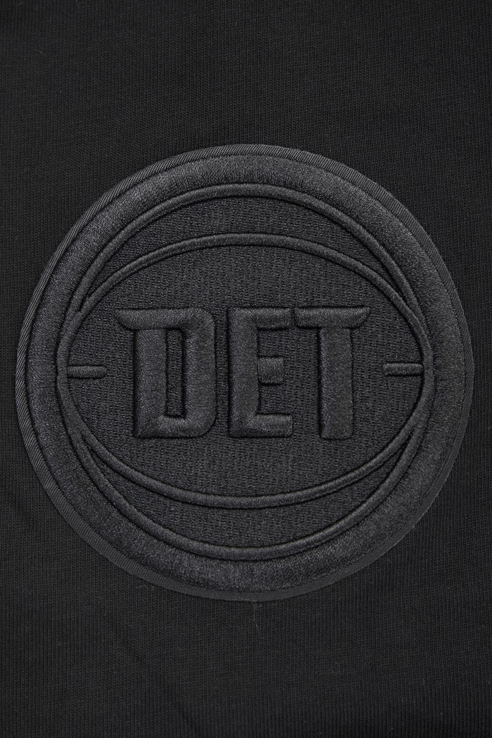 Pro Standard Men's Detroit Pistons Black Neutral Drop Shoulder Short Sleeve T-Shirt product image