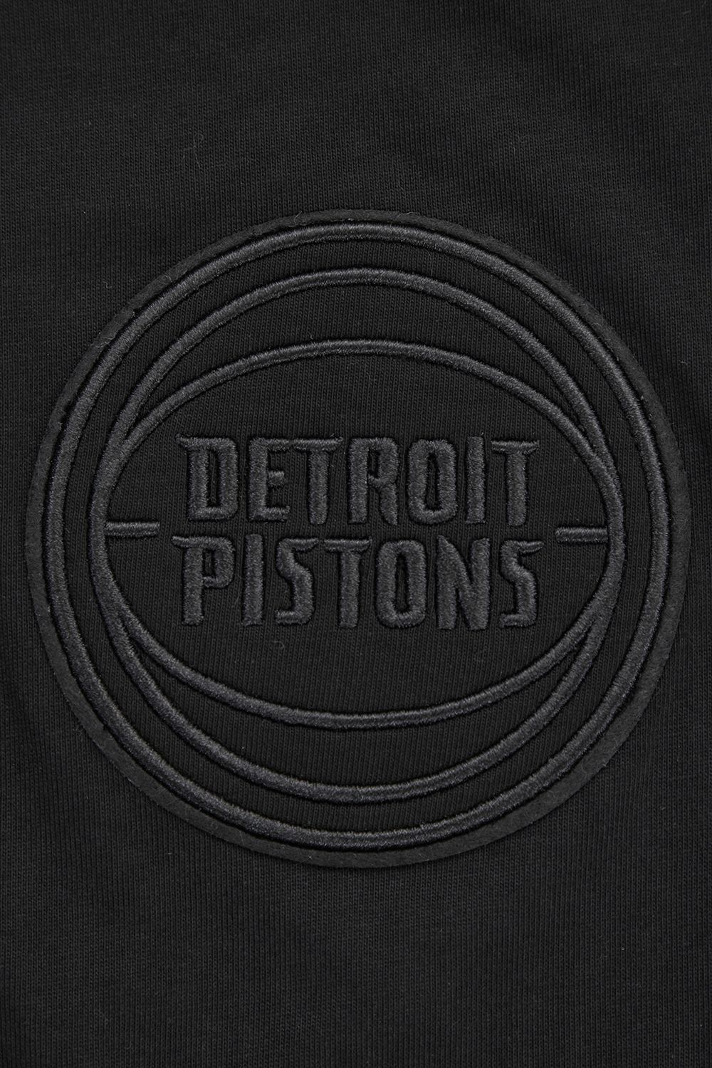 Pro Standard Men's Detroit Pistons Black Neutral Drop Shoulder Short Sleeve T-Shirt product image