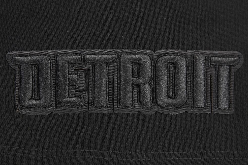 Pro Standard Men's Detroit Pistons Black Neutral Drop Shoulder Short Sleeve T-Shirt product image