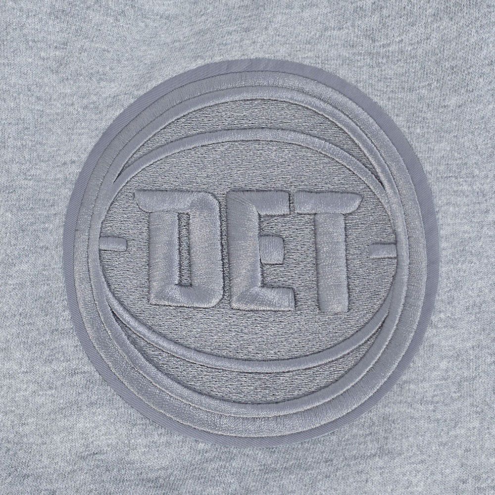 Pro Standard Men's Detroit Pistons Gray Neutral Drop Shoulder Short Sleeve T-Shirt product image
