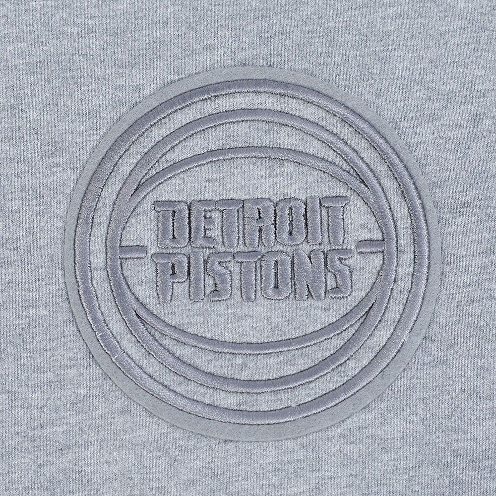 Pro Standard Men's Detroit Pistons Gray Neutral Drop Shoulder Short Sleeve T-Shirt product image