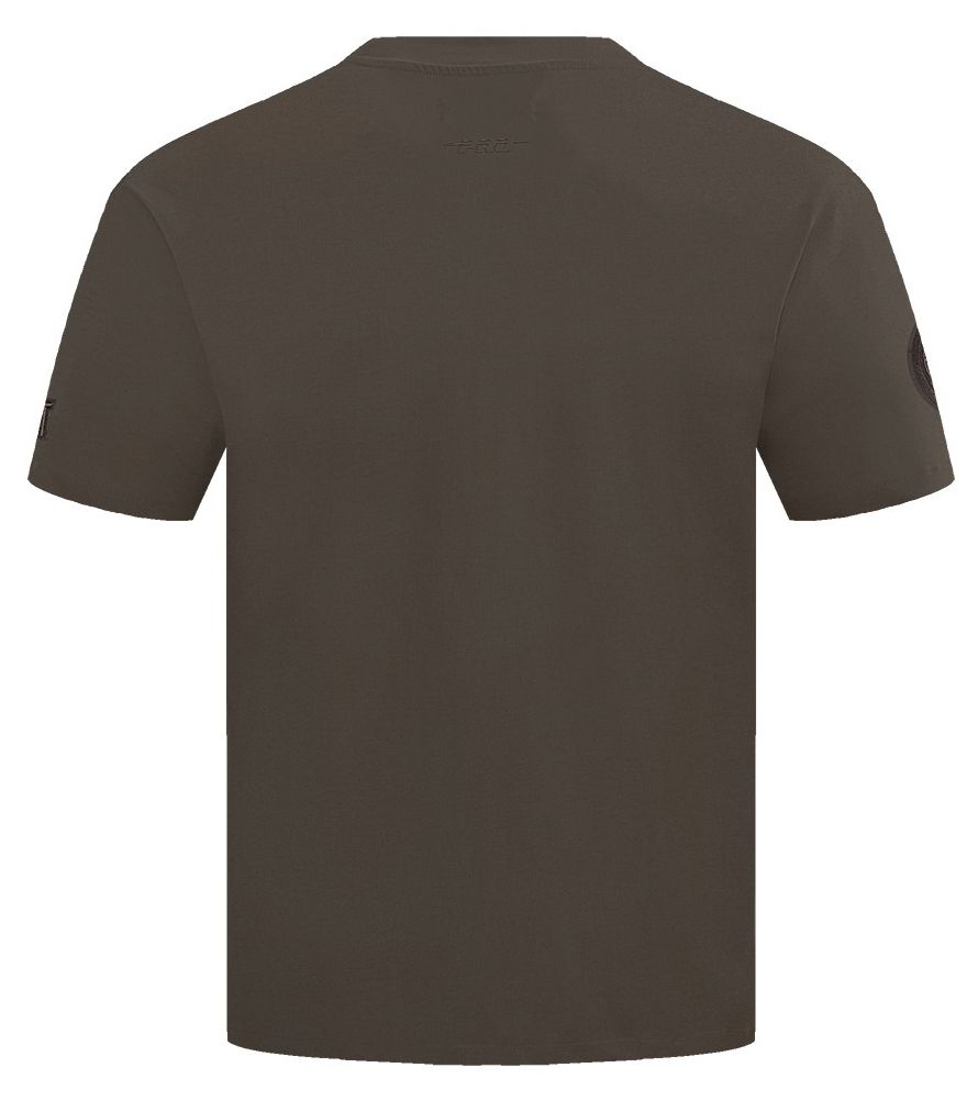 Pro Standard Men's Detroit Pistons Taupe Neutral Drop Shoulder Short Sleeve T-Shirt product image