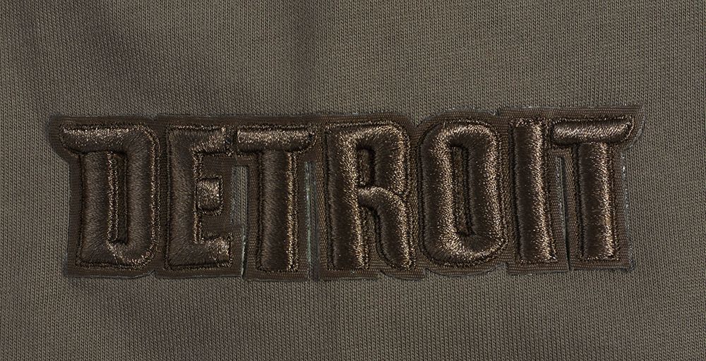 Pro Standard Men's Detroit Pistons Taupe Neutral Drop Shoulder Short Sleeve T-Shirt product image