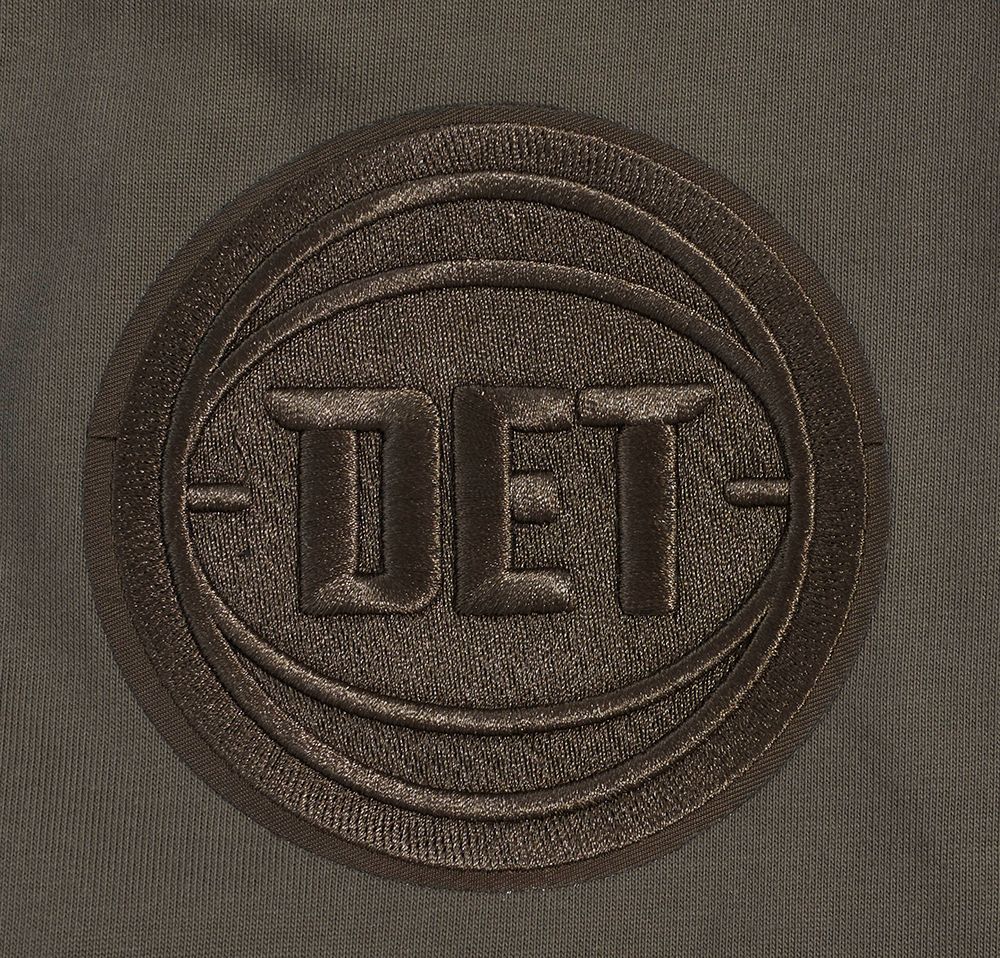 Pro Standard Men's Detroit Pistons Taupe Neutral Drop Shoulder Short Sleeve T-Shirt product image