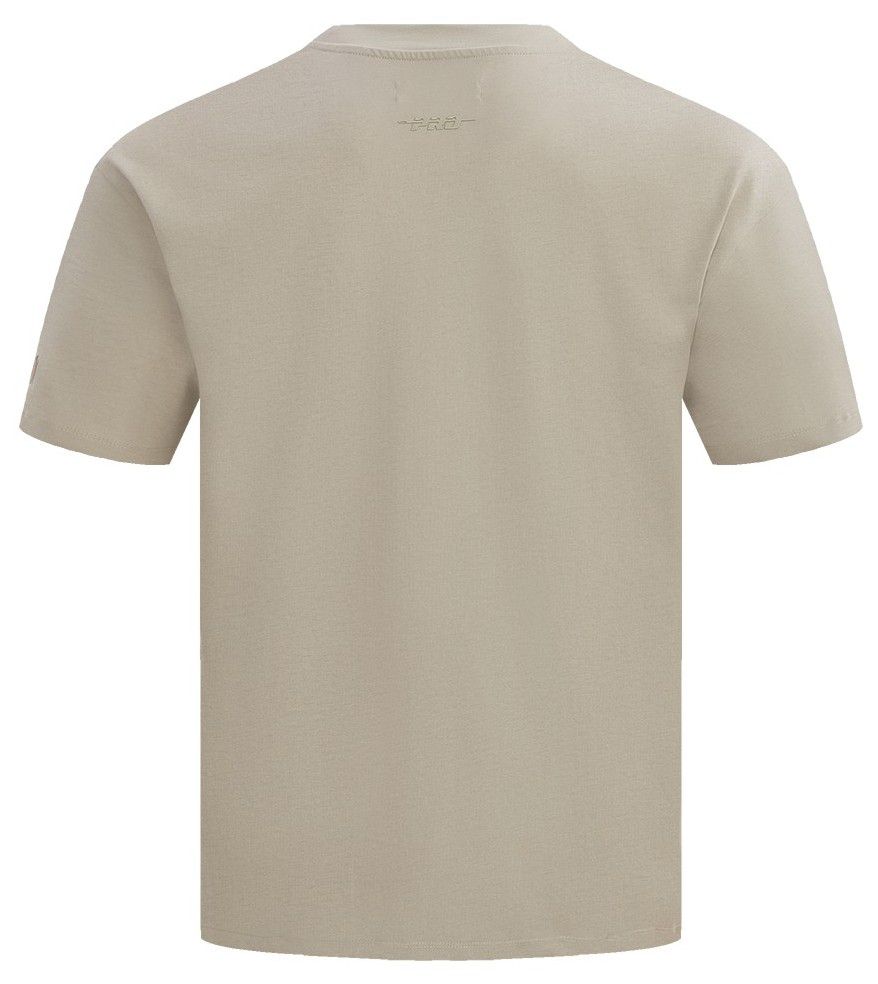 Pro Standard Men's Detroit Pistons Taupe Neutral Drop Shoulder Short Sleeve T-Shirt product image