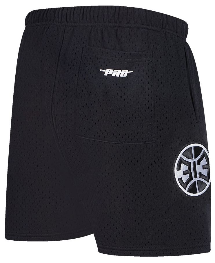 Pro Standard Men's Detroit Pistons Black Classic Mesh Shorts product image