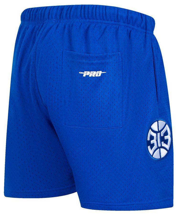 Pro Standard Men's Detroit Pistons Blue Classic Mesh Shorts product image