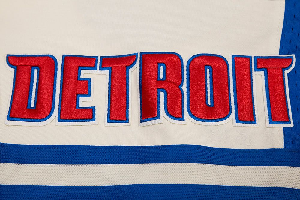 Pro Standard Adult Detroit Pistons White Retro Shorts product image