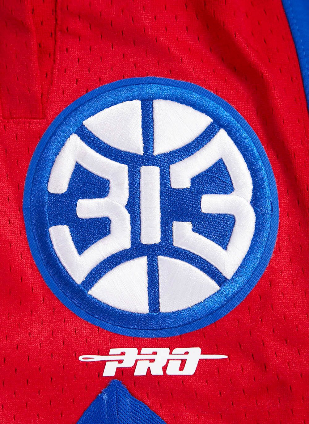 Pro Standard Adult Detroit Pistons Blue Retro Shorts product image