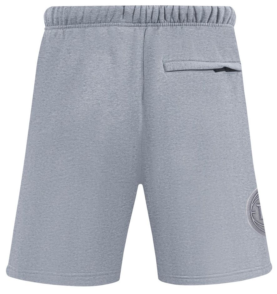 Pro Standard Men's Detroit Pistons Gray Neutral Fleece Shorts product image