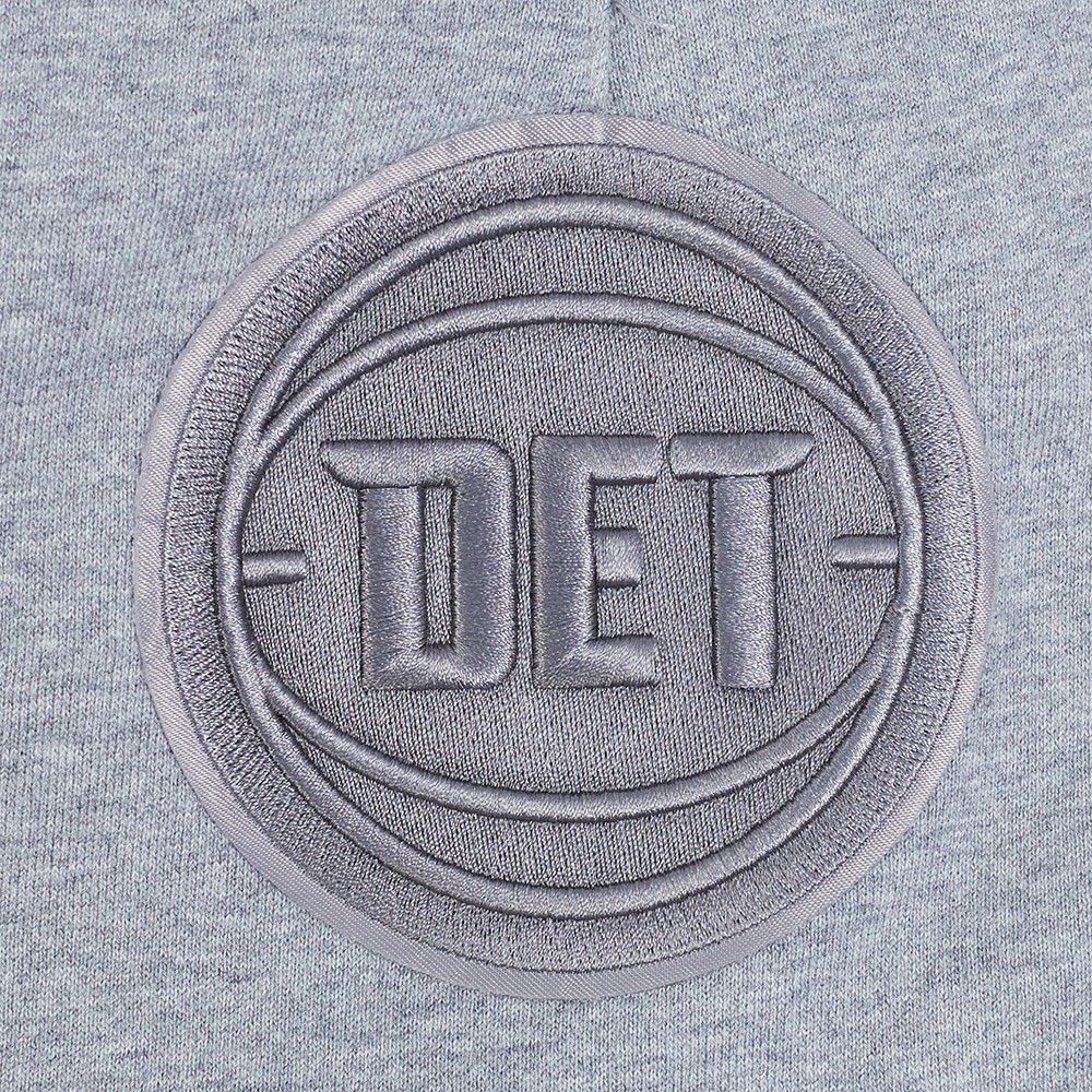 Pro Standard Men's Detroit Pistons Gray Neutral Fleece Shorts product image