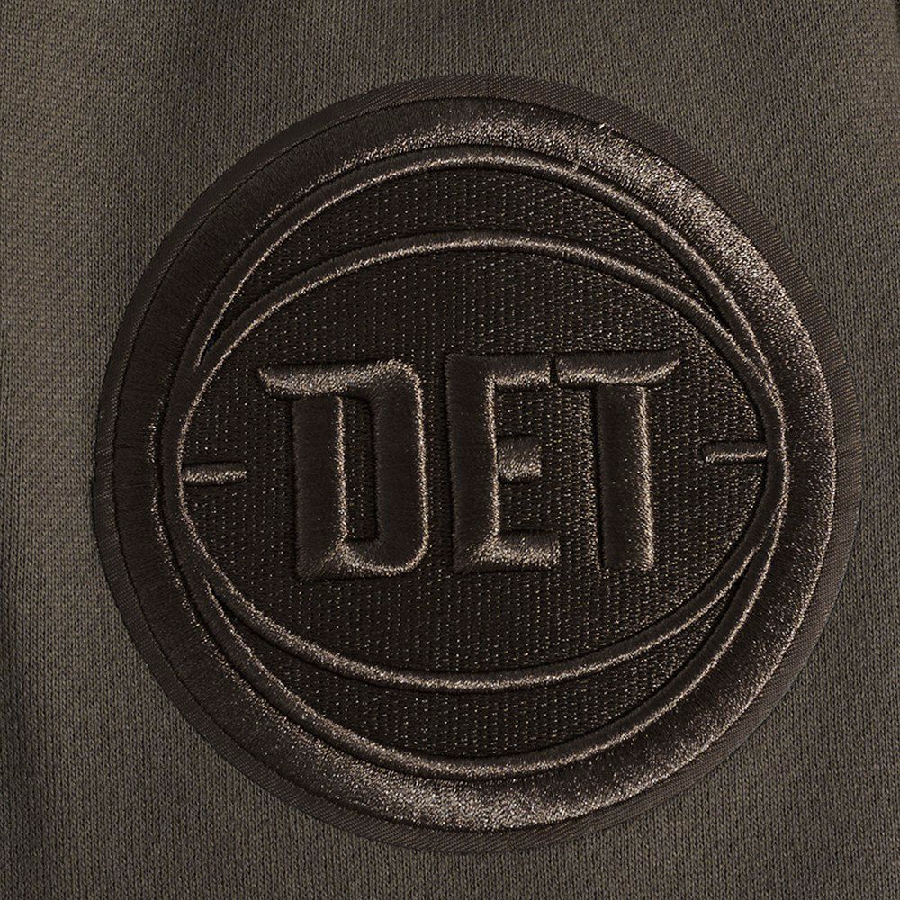 Pro Standard Men's Detroit Pistons Taupe Neutral Fleece Shorts product image