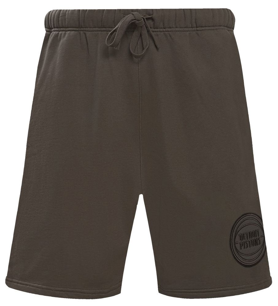 Pro Standard Men's Detroit Pistons Taupe Neutral Fleece Shorts product image