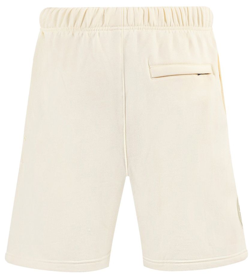 Pro Standard Men's Detroit Pistons Off White Neutral Fleece Shorts product image