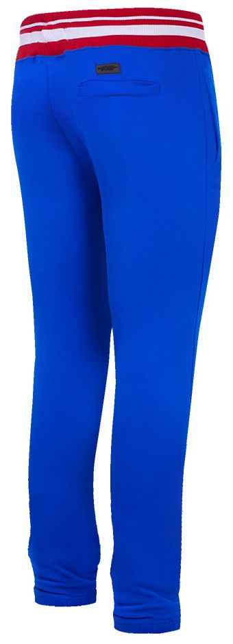 Pro Standard Men's Detroit Pistons Blue Mash Up Rib Fleece Sweatpants product image