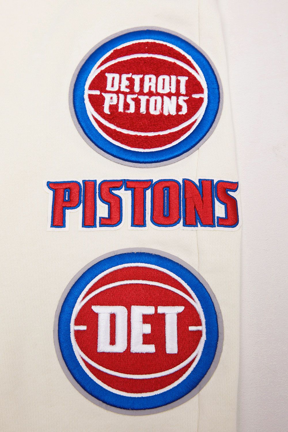 Pro Standard Adult Detroit Pistons White Retro Fleece Sweatpants product image
