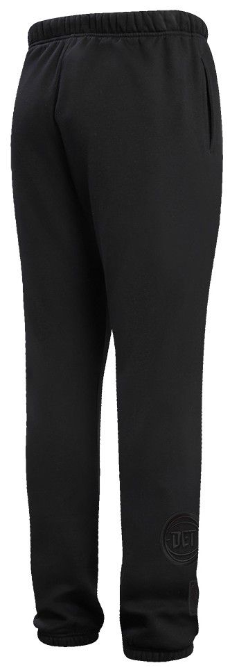 Pro Standard Men's Detroit Pistons Black Neutral Fleece Sweatpants product image