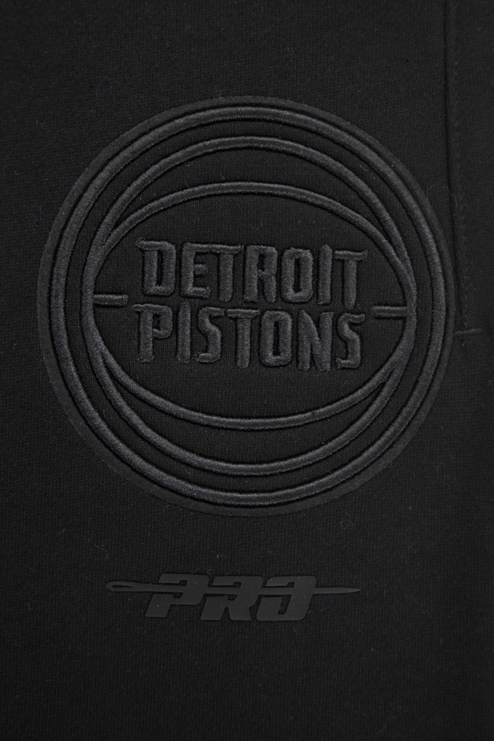 Pro Standard Men's Detroit Pistons Black Neutral Fleece Sweatpants product image