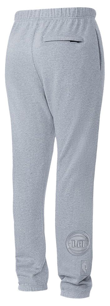 Pro Standard Men's Detroit Pistons Gray Neutral Fleece Sweatpants product image