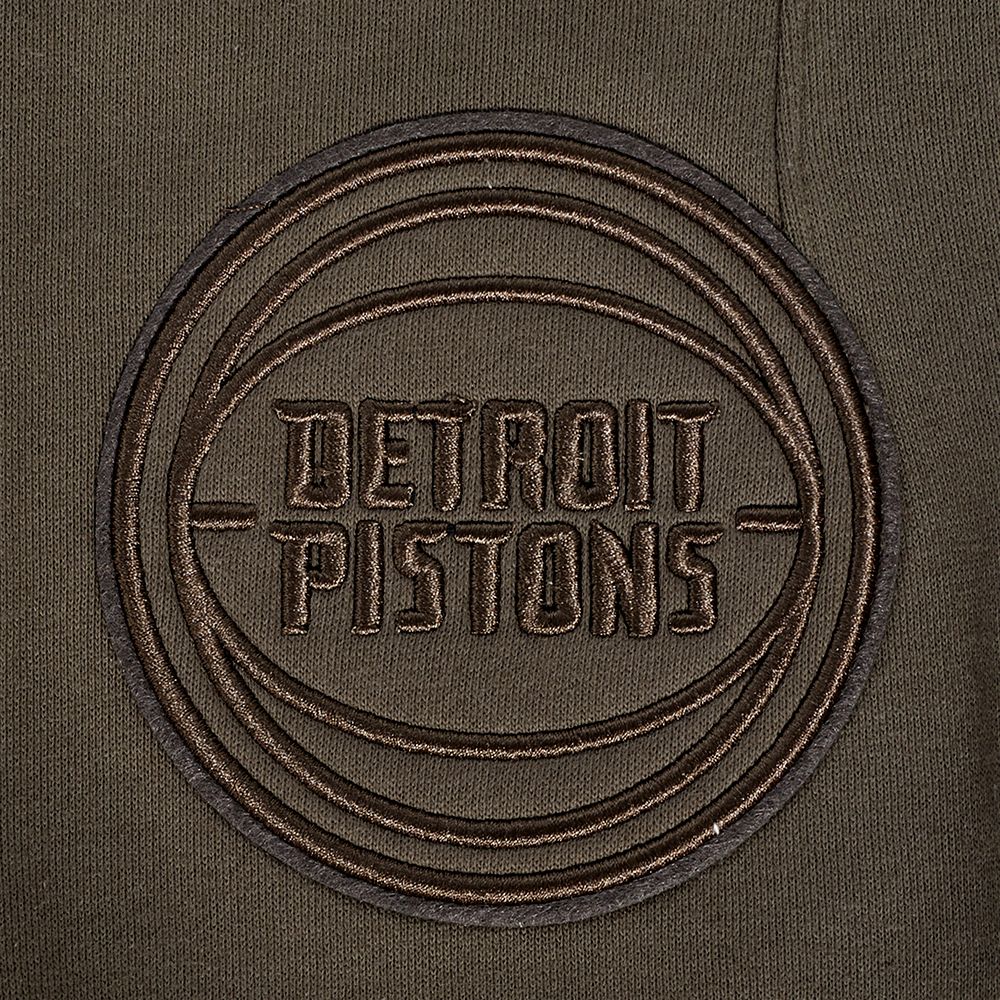 Pro Standard Men's Detroit Pistons Taupe Neutral Fleece Sweatpants product image