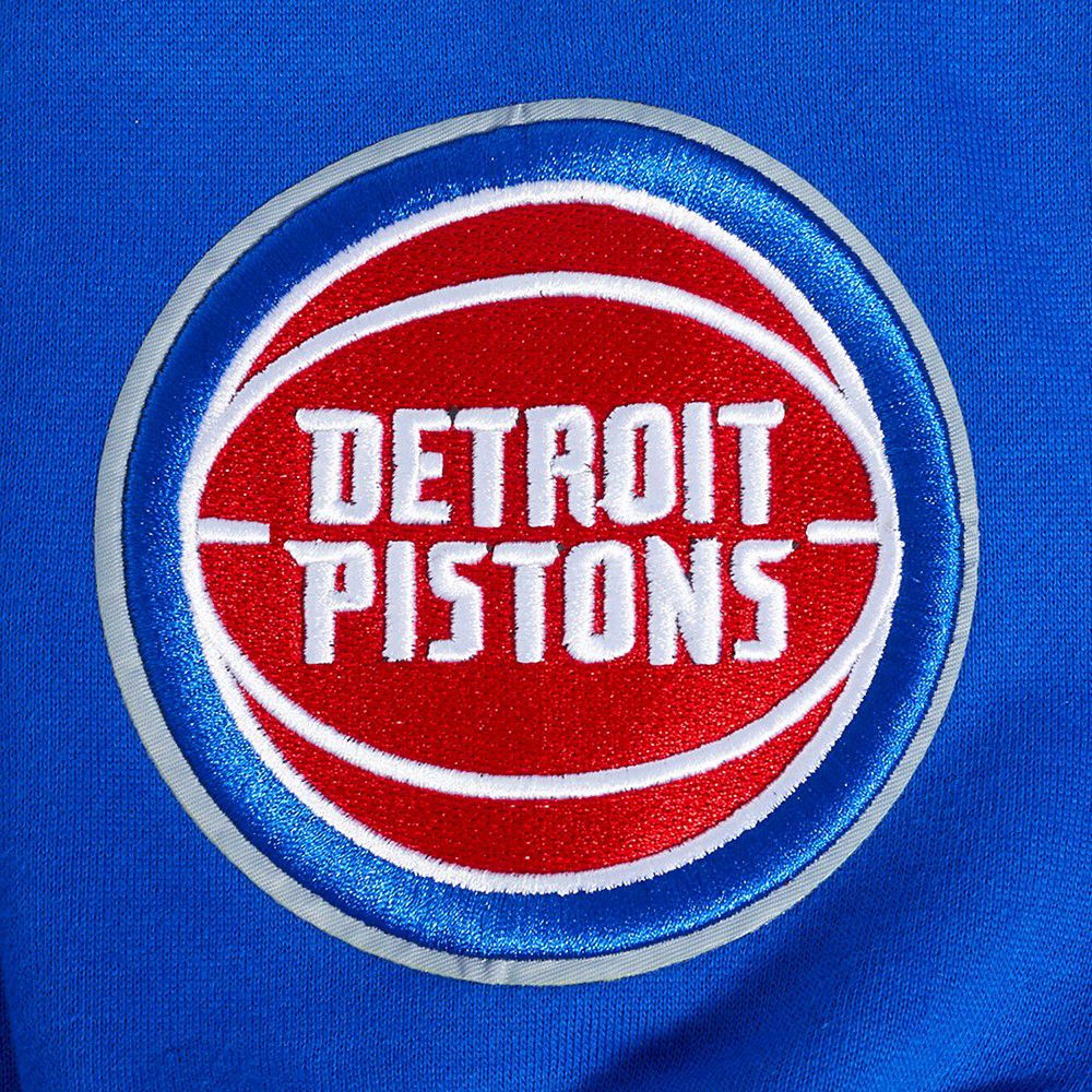 Pro Standard Men's Detroit Pistons Blue Wing Span Drop Fleece Hoodie product image