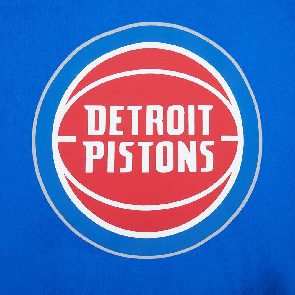 Pro Standard Men's Detroit Pistons Blue Living Large Hoodie product image