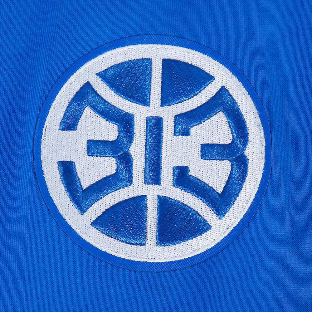 Pro Standard Men's Detroit Pistons Blue Arch 1/4 Zip Pullover product image