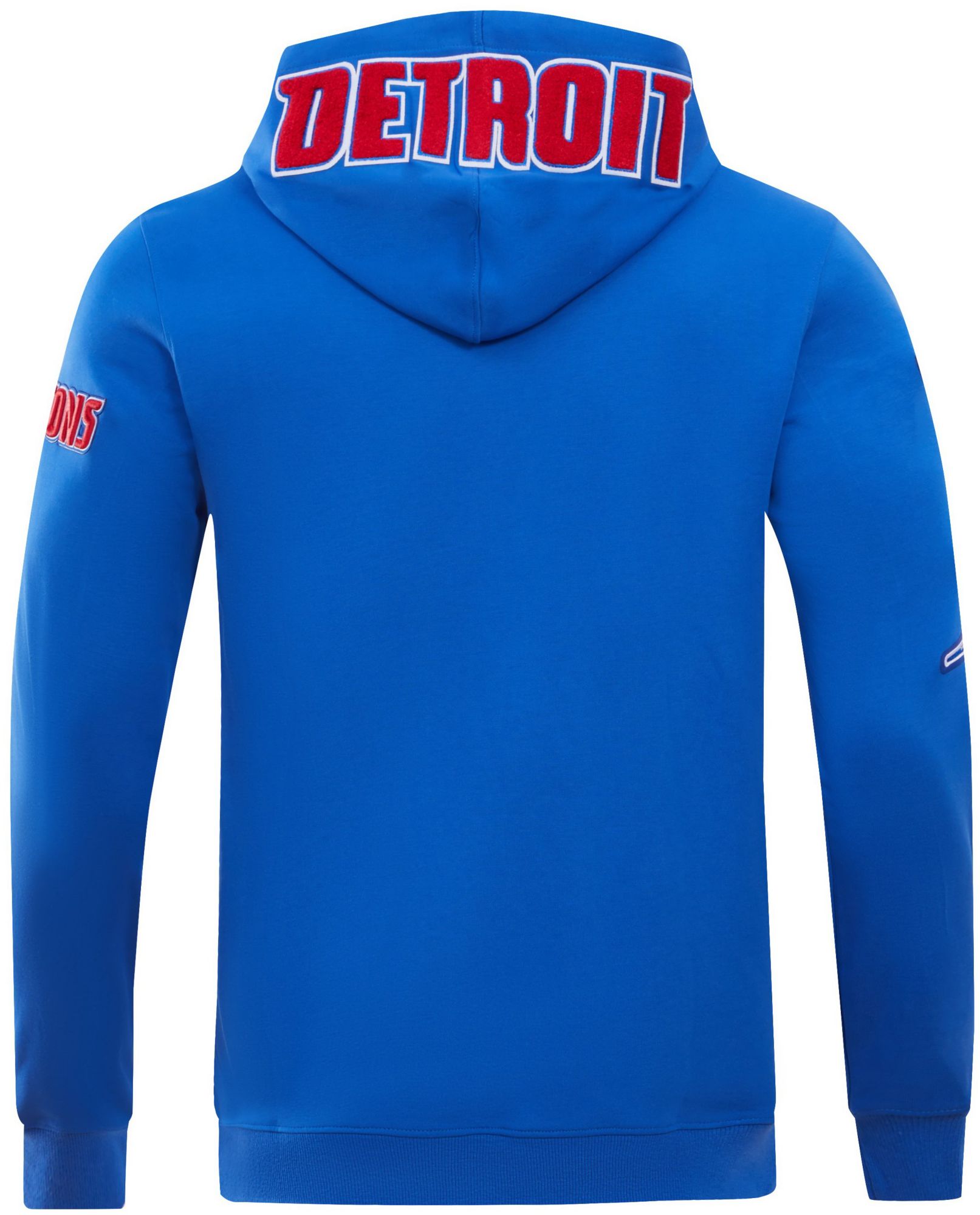 Pro Standard Men's Detroit Pistons Chenille Blue Hoodie product image