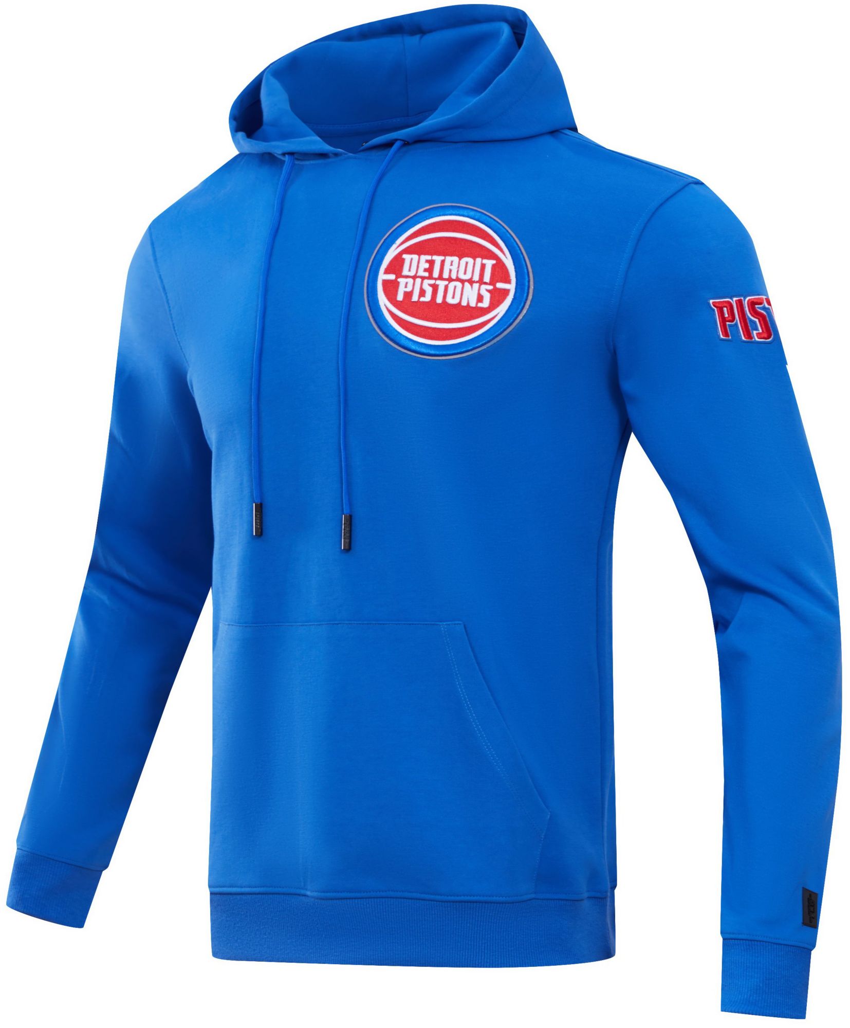 Pro Standard Men's Detroit Pistons Chenille Blue Hoodie product image