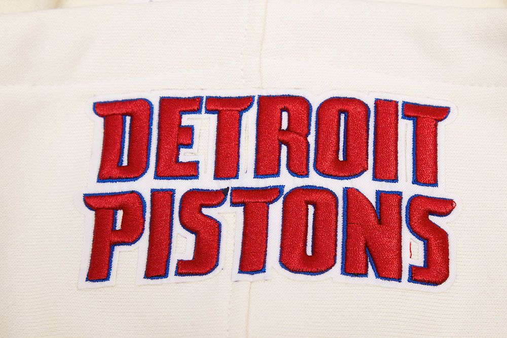 Pro Standard Adult Detroit Pistons White Retro Hoodie product image