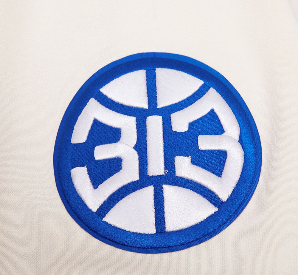 Pro Standard Adult Detroit Pistons White Retro Hoodie product image