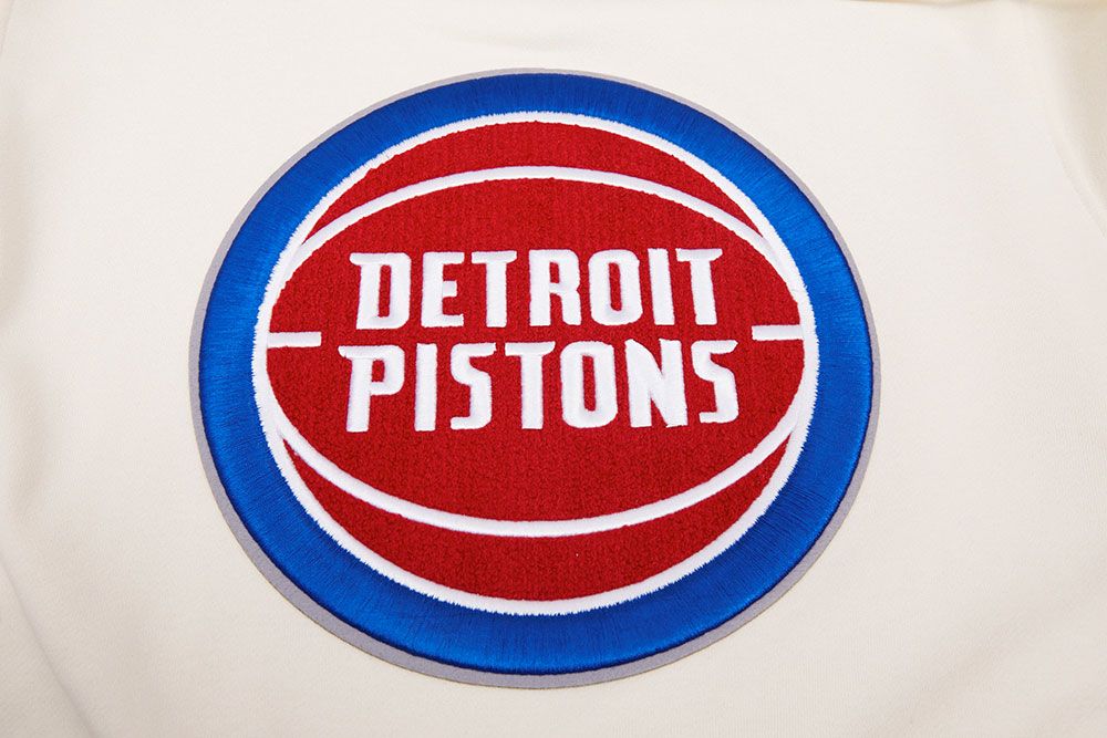 Pro Standard Adult Detroit Pistons White Retro Hoodie product image