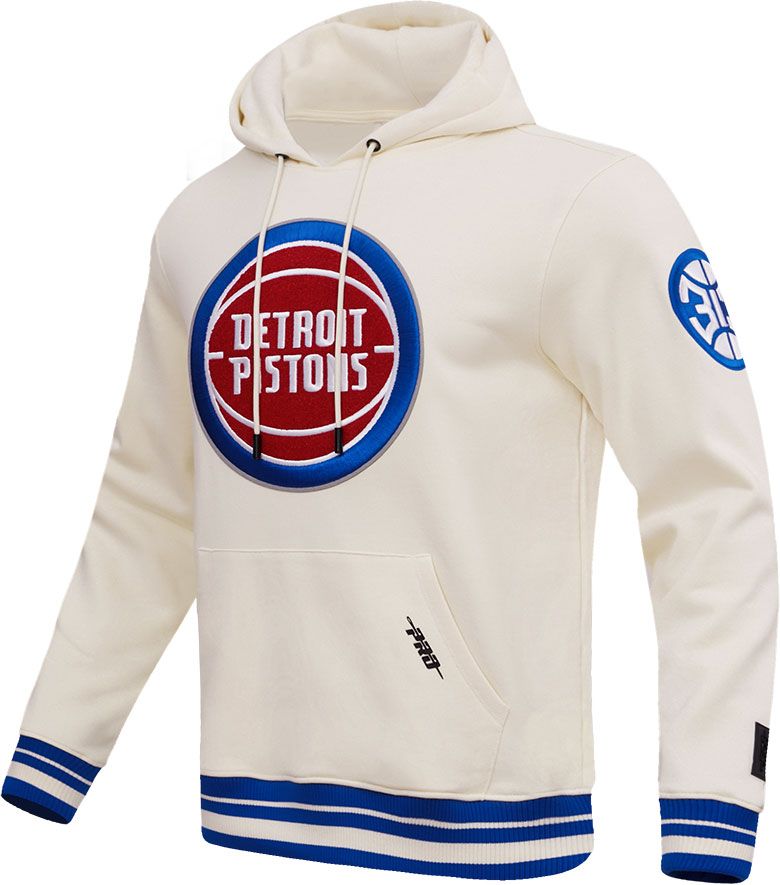 Pro Standard Adult Detroit Pistons White Retro Hoodie product image