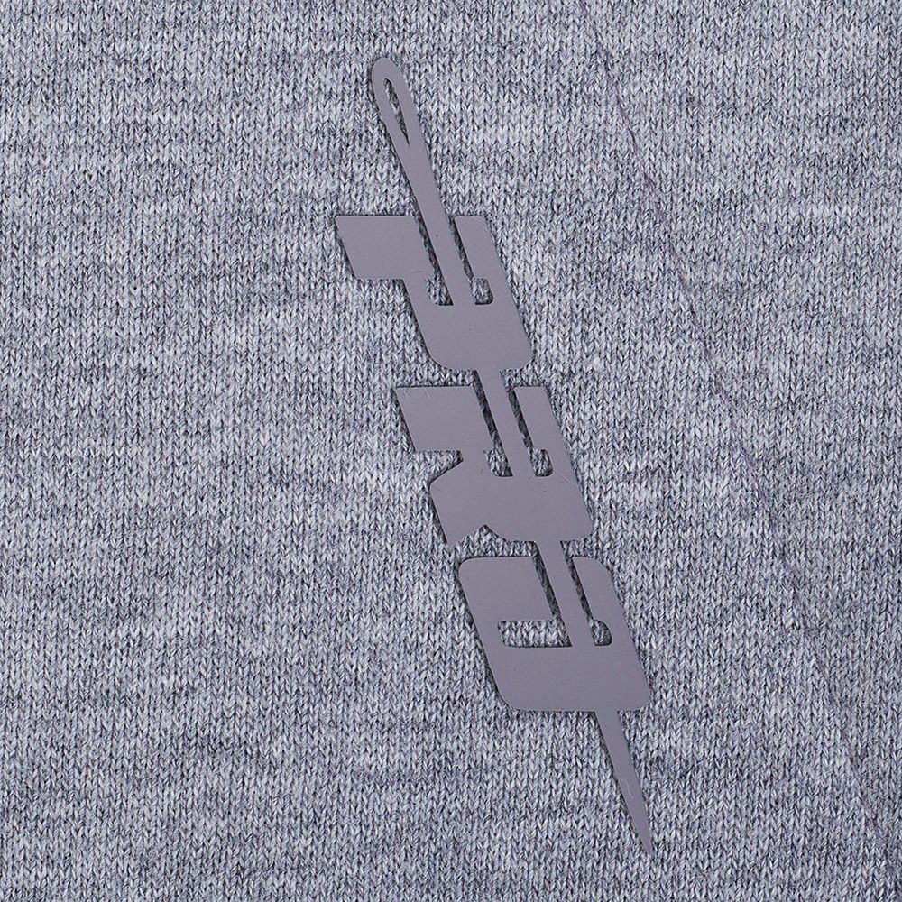 Pro Standard Men's Detroit Pistons Grey Neutral Drop Fleece Hoodie product image