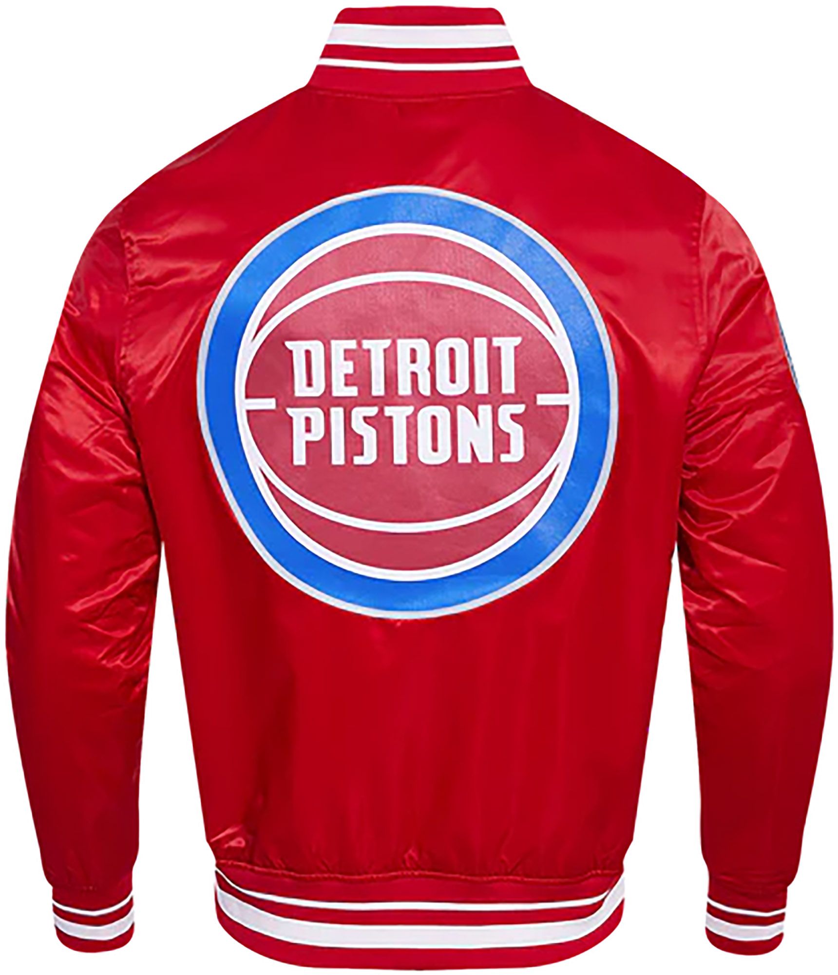 Pro Standard Men's Detroit Pistons SCript Red Jacket product image