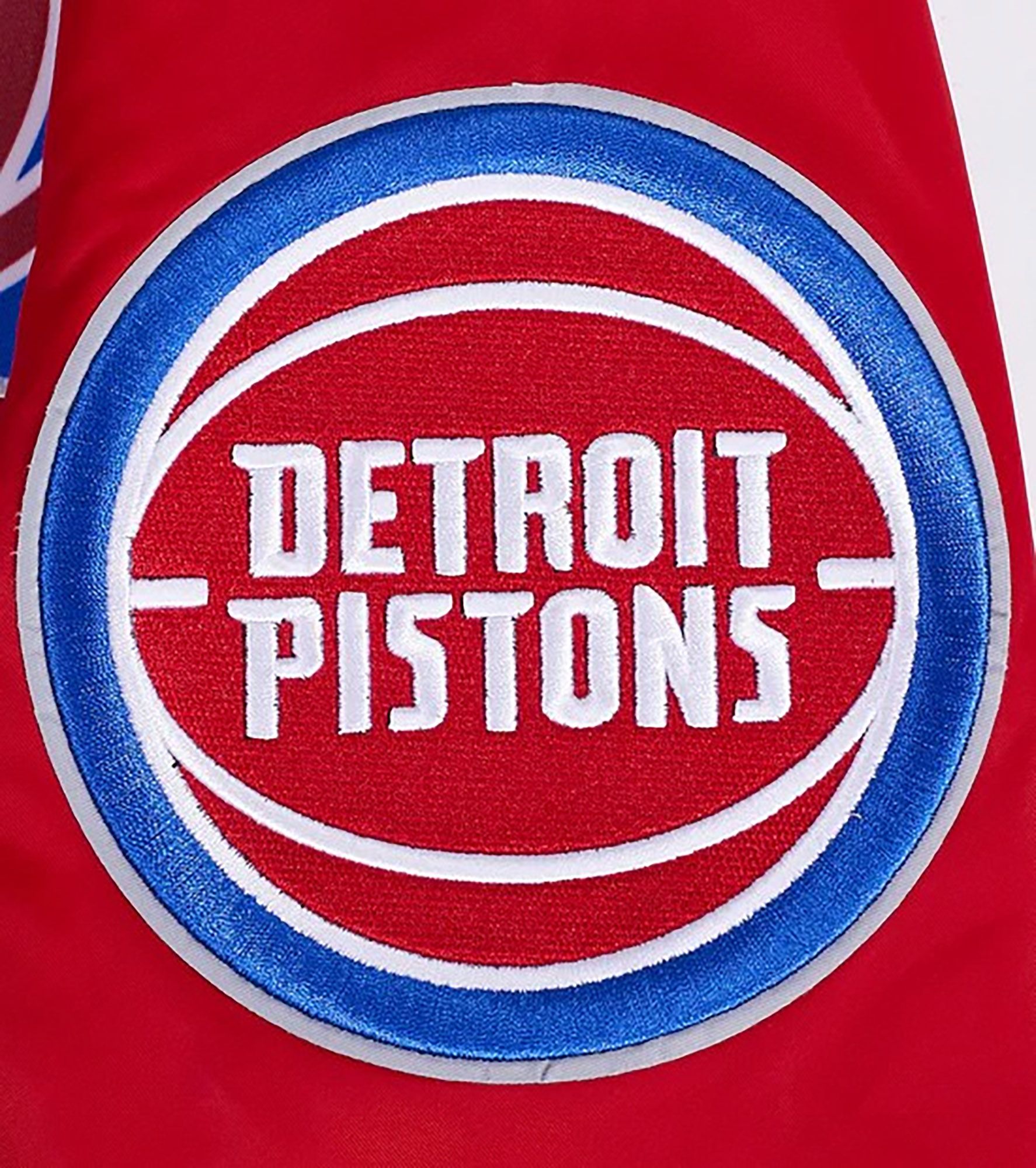 Pro Standard Men's Detroit Pistons SCript Red Jacket product image
