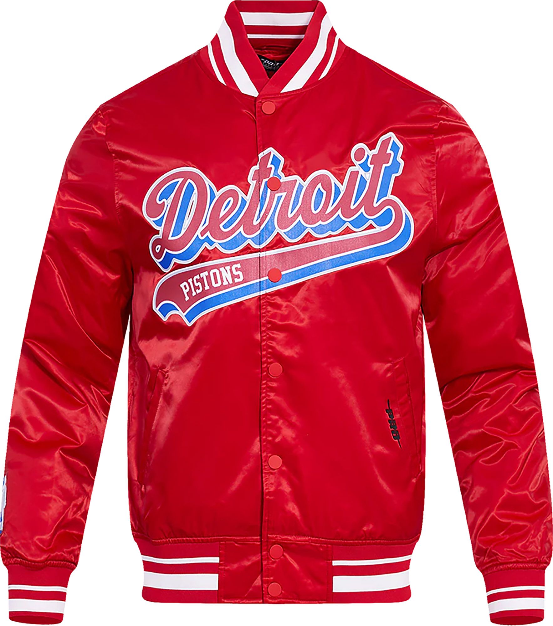 Pro Standard Men's Detroit Pistons SCript Red Jacket product image