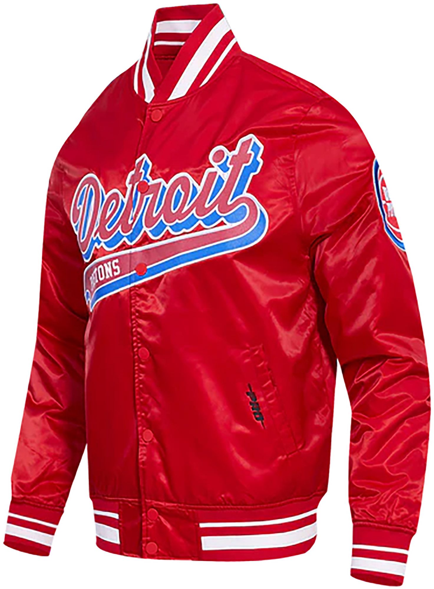 Pro Standard Men's Detroit Pistons SCript Red Jacket product image