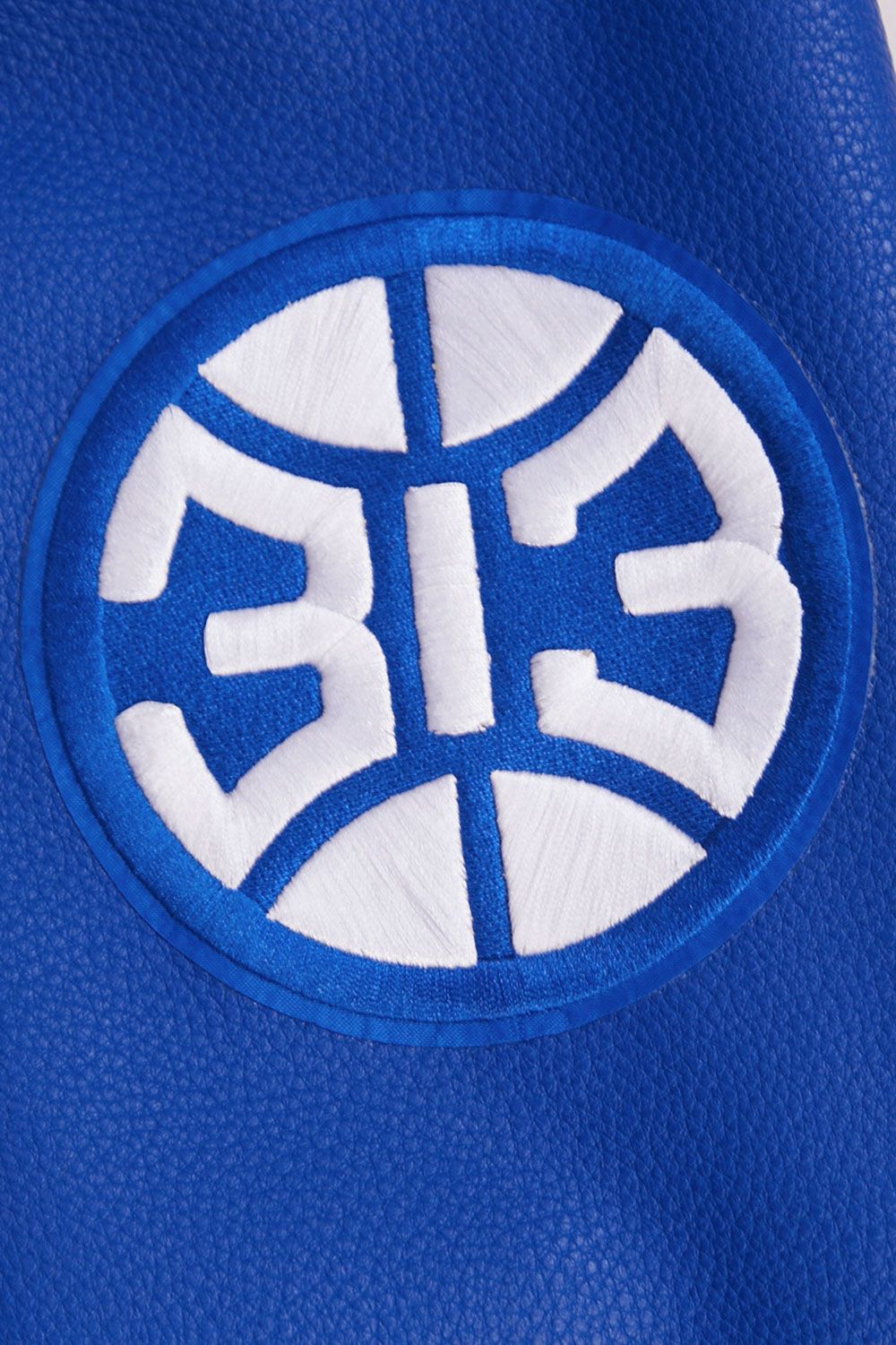 Pro Standard Women's Detroit Pistons Varsity Jacket product image