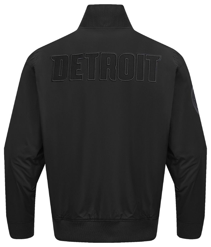 Pro Standard Men's Detroit Pistons Black Neutral Twill Jacket product image
