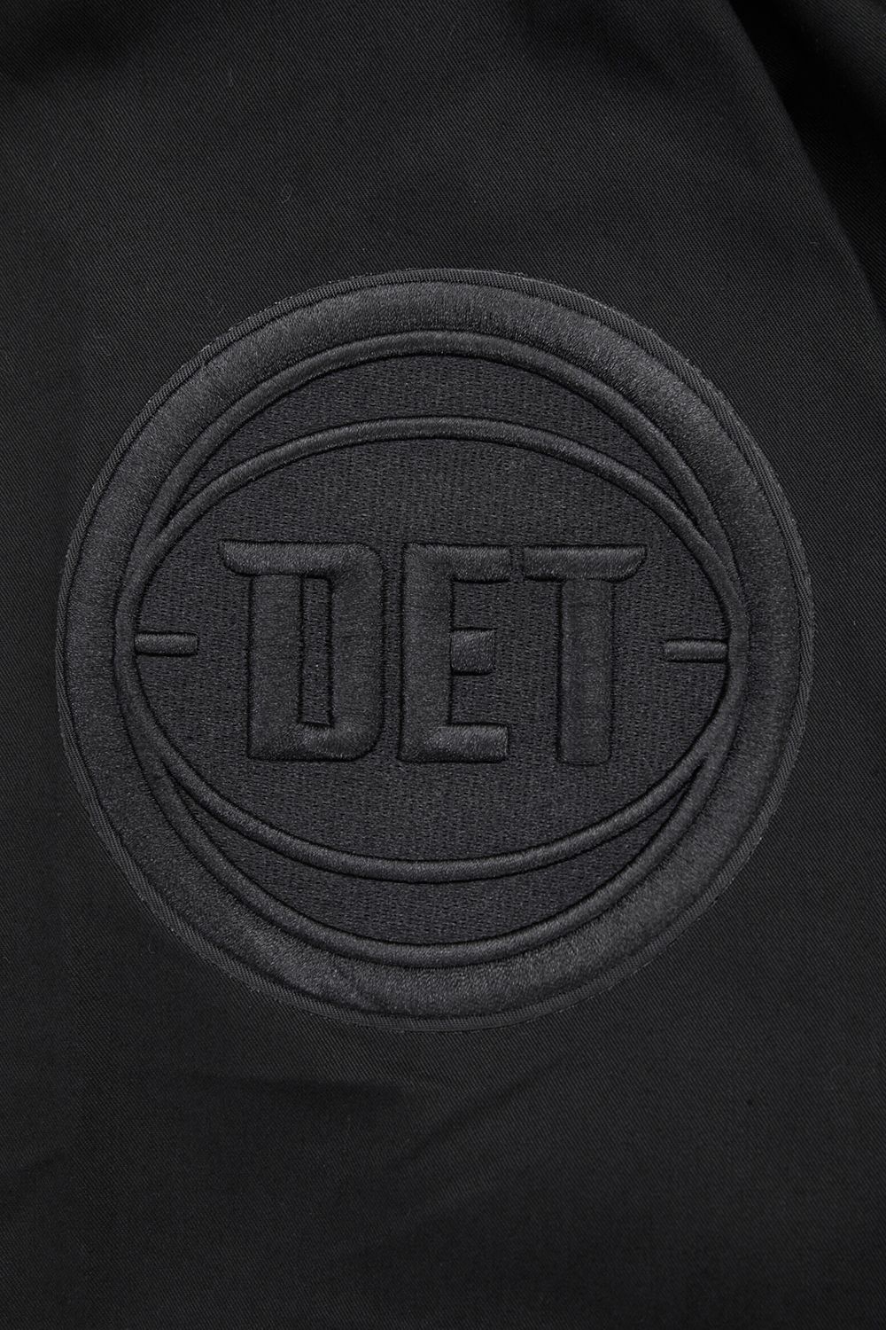 Pro Standard Men's Detroit Pistons Black Neutral Twill Jacket product image
