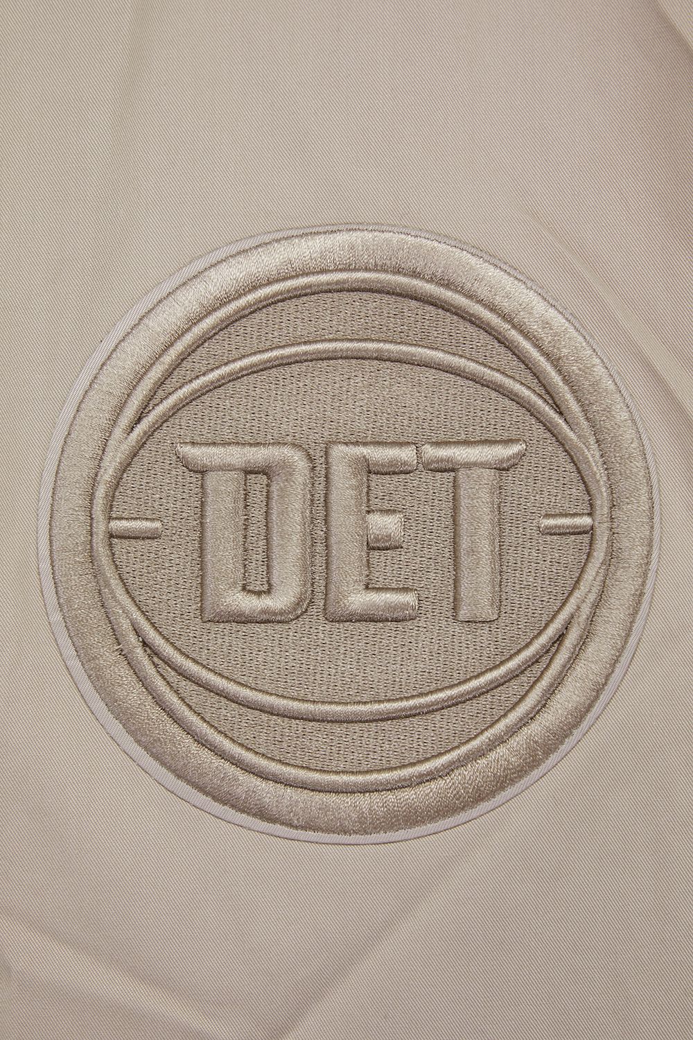 Pro Standard Men's Detroit Pistons Taupe Neutral Twill Jacket product image