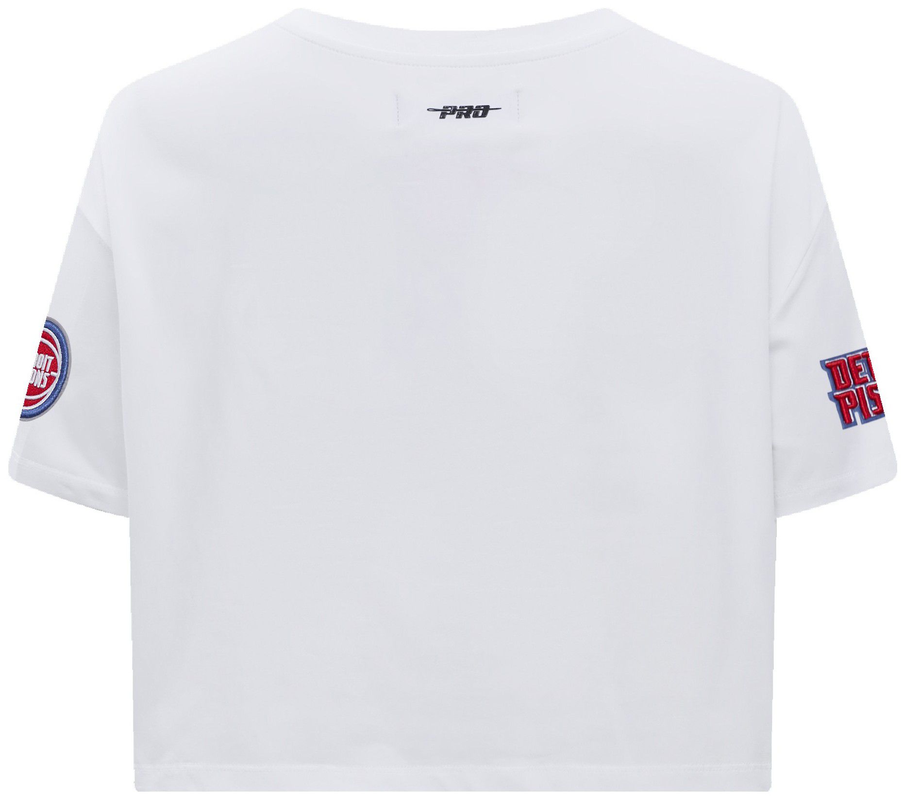 Pro Standard Women's Detroit Pistons Script White Boxy T-Shirt product image