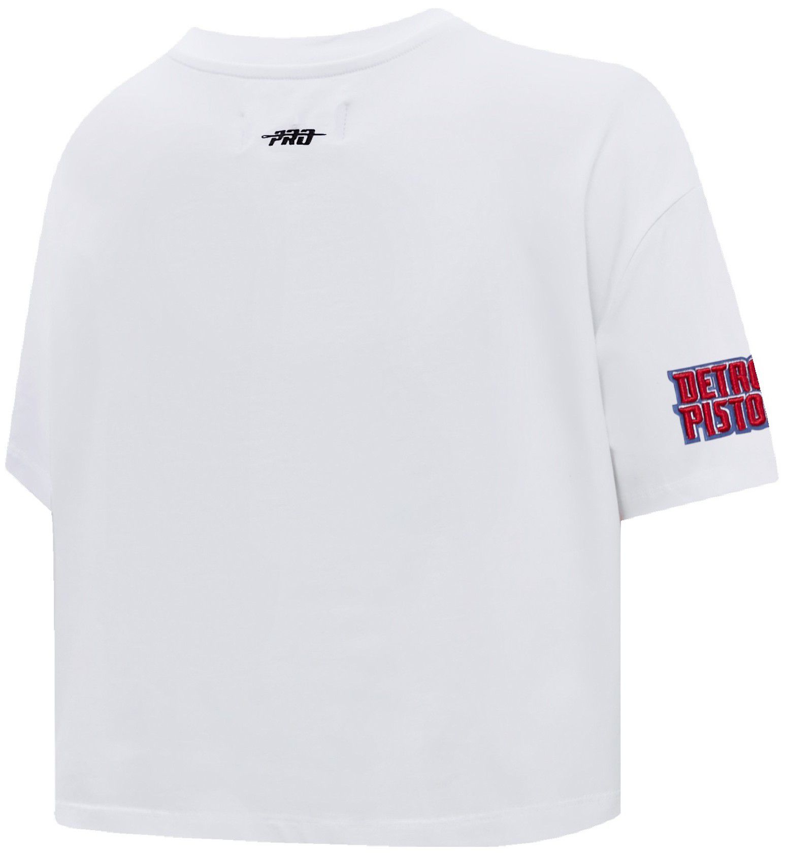 Pro Standard Women's Detroit Pistons Script White Boxy T-Shirt product image