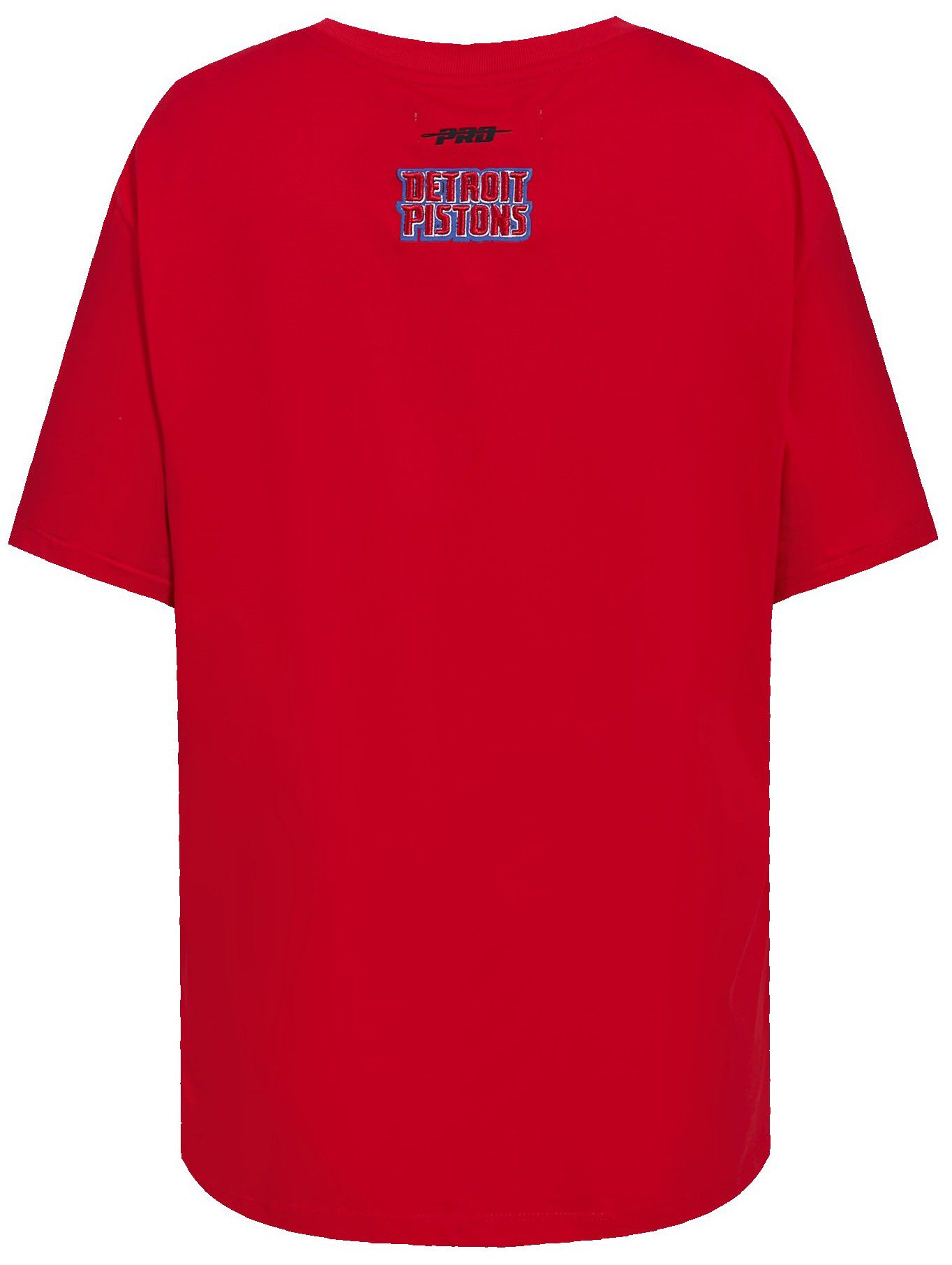 Pro Standard Women's Detroit Pistons Script Red T-Shirt product image