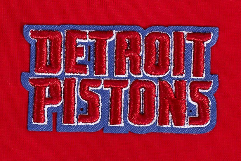 Pro Standard Women's Detroit Pistons Script Red T-Shirt product image